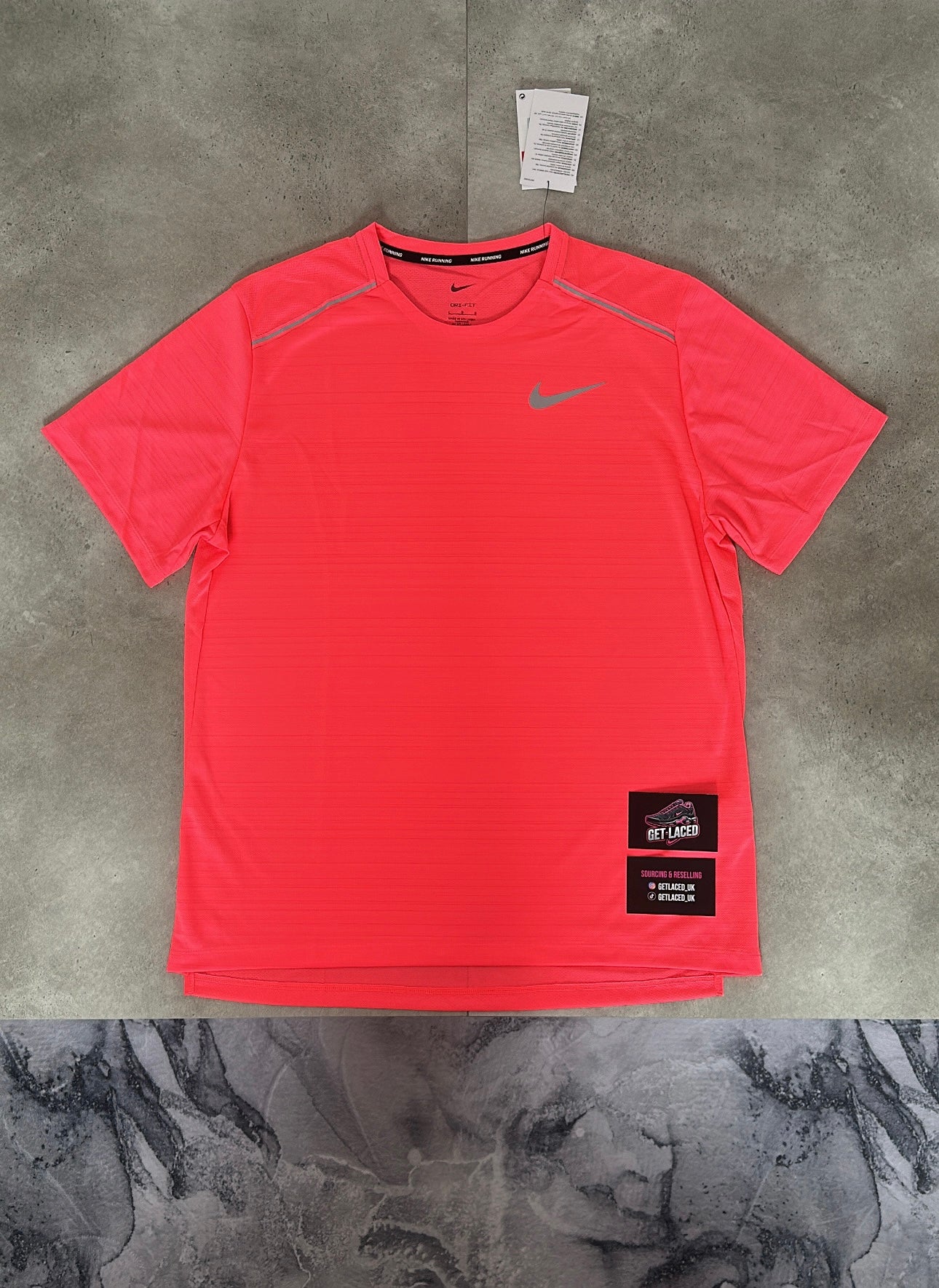 Nike Miler 1.0 T-Shirt - 'Hot Punch'