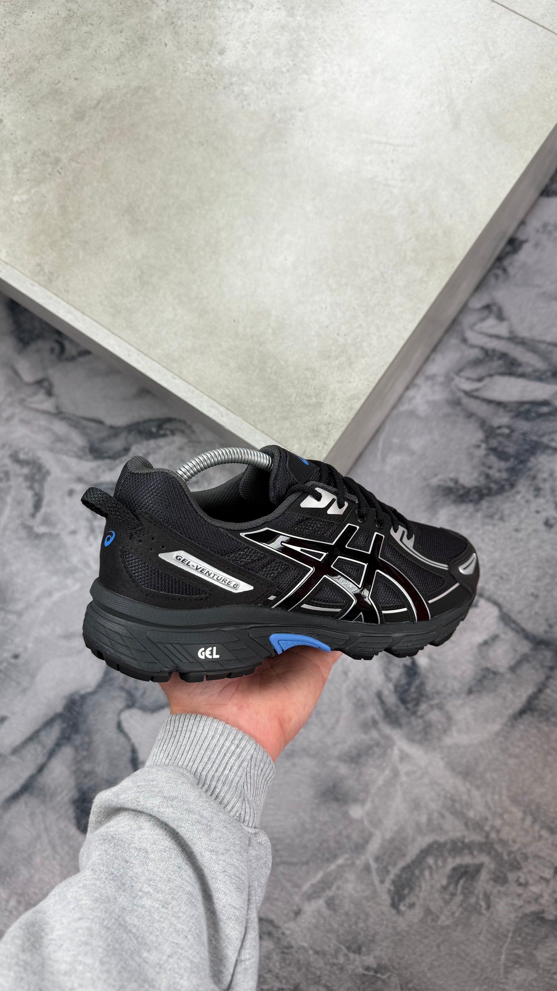 Asics Gel Venture 6 - 'Black / Blue Coast'