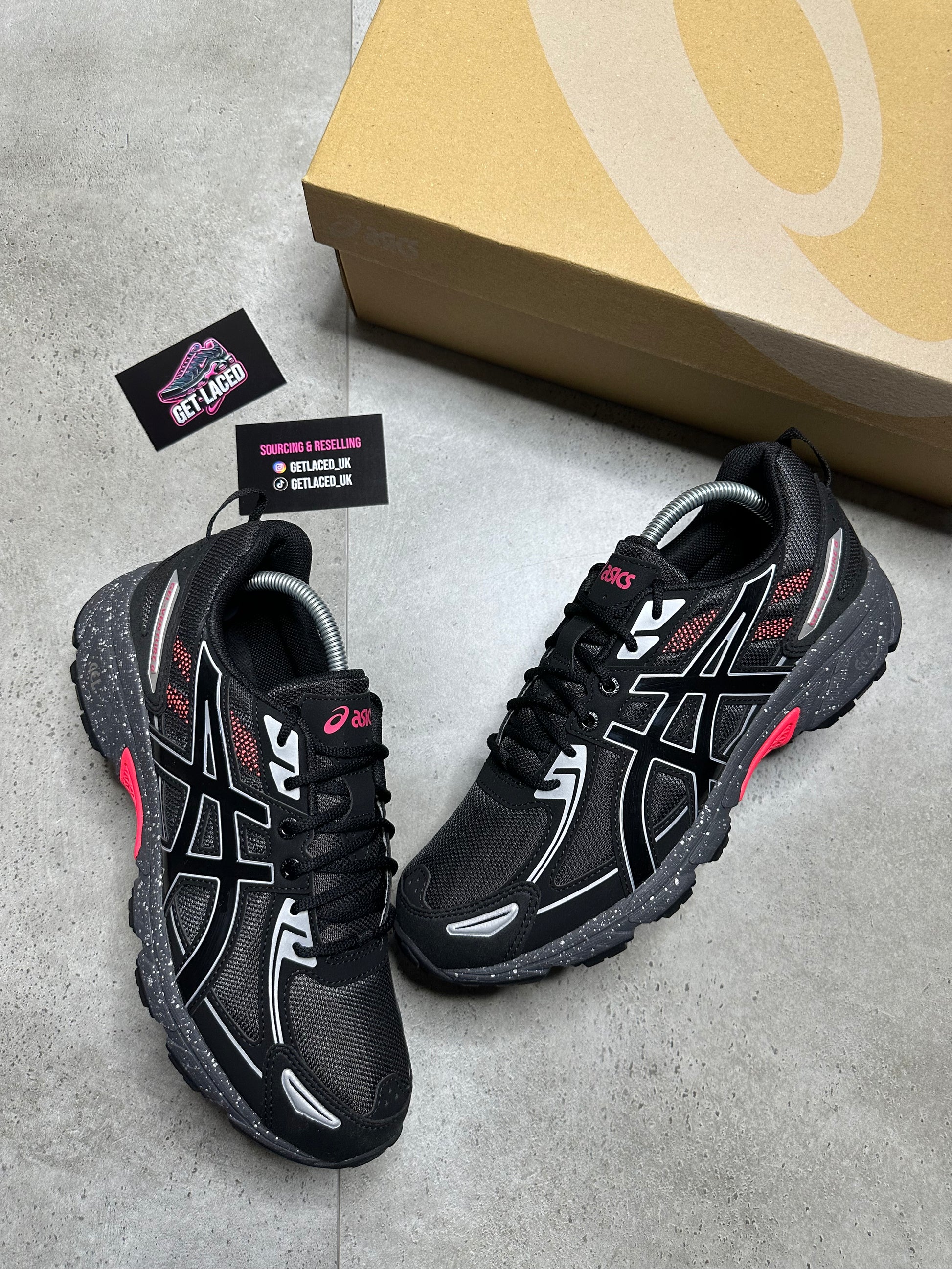Asics Gel Venture 6 - 'Obsidian Red'