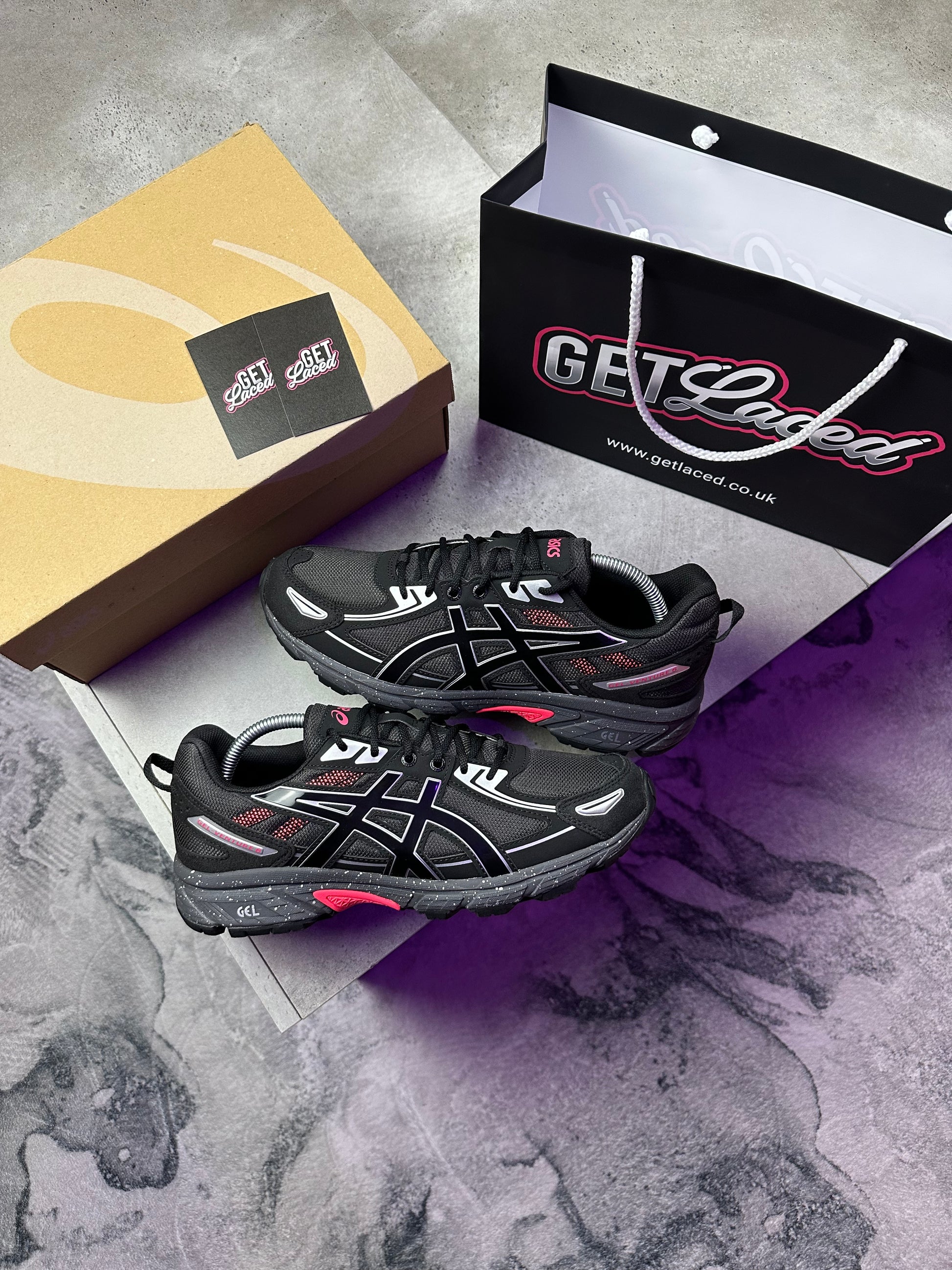 Asics Gel Venture 6 - 'Obsidian Red'