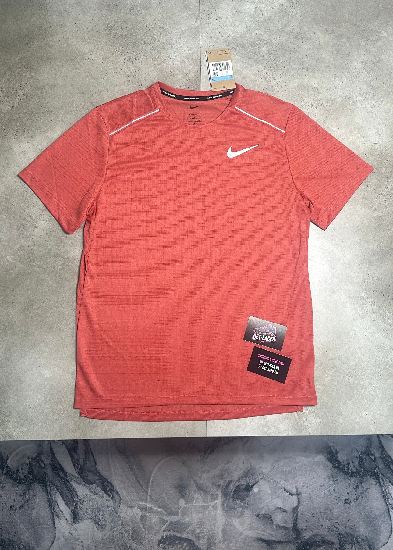Nike Miler 1.0 T-Shirt - 'Adobe Red'