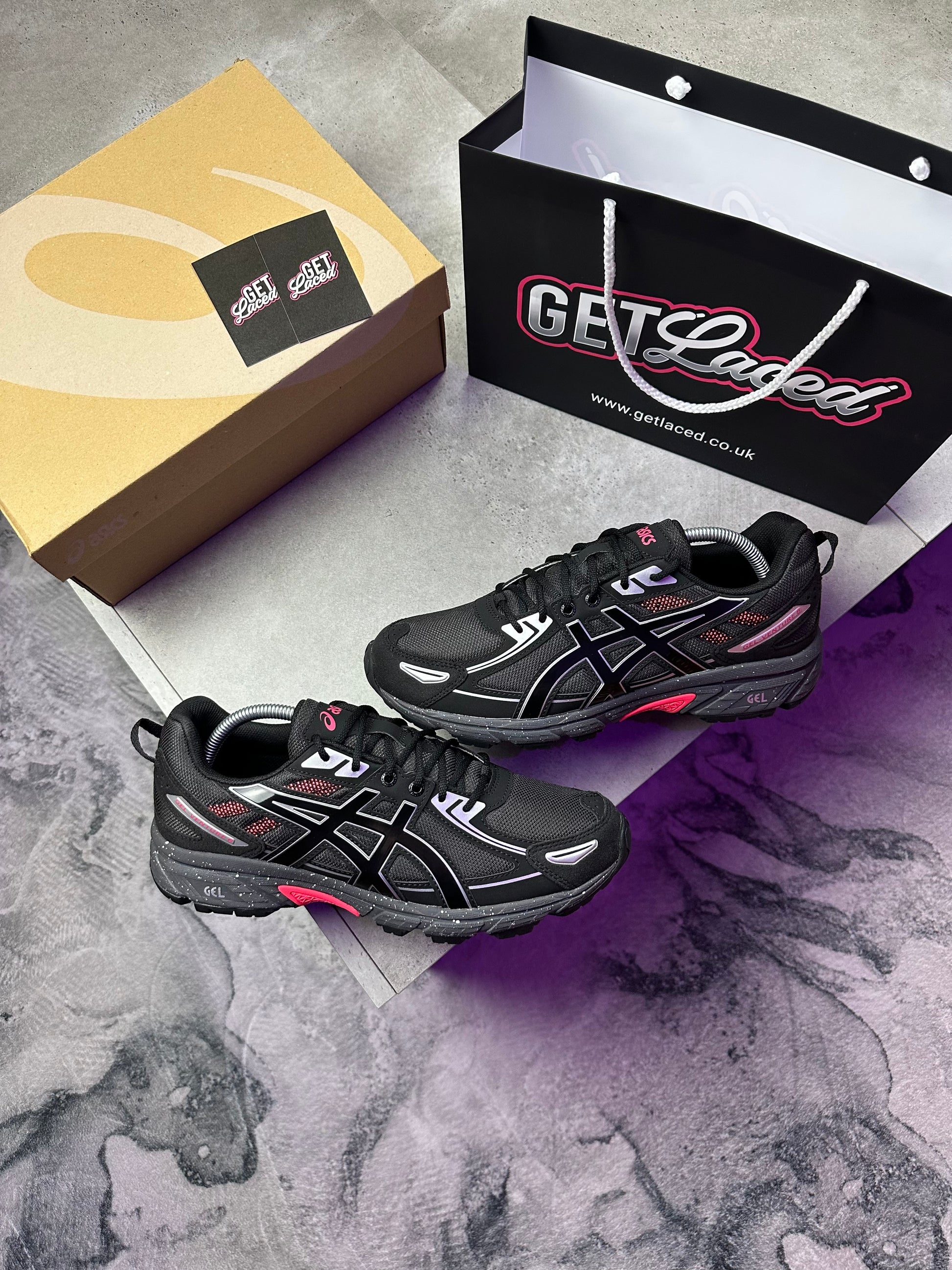 Asics Gel Venture 6 - 'Obsidian Red'