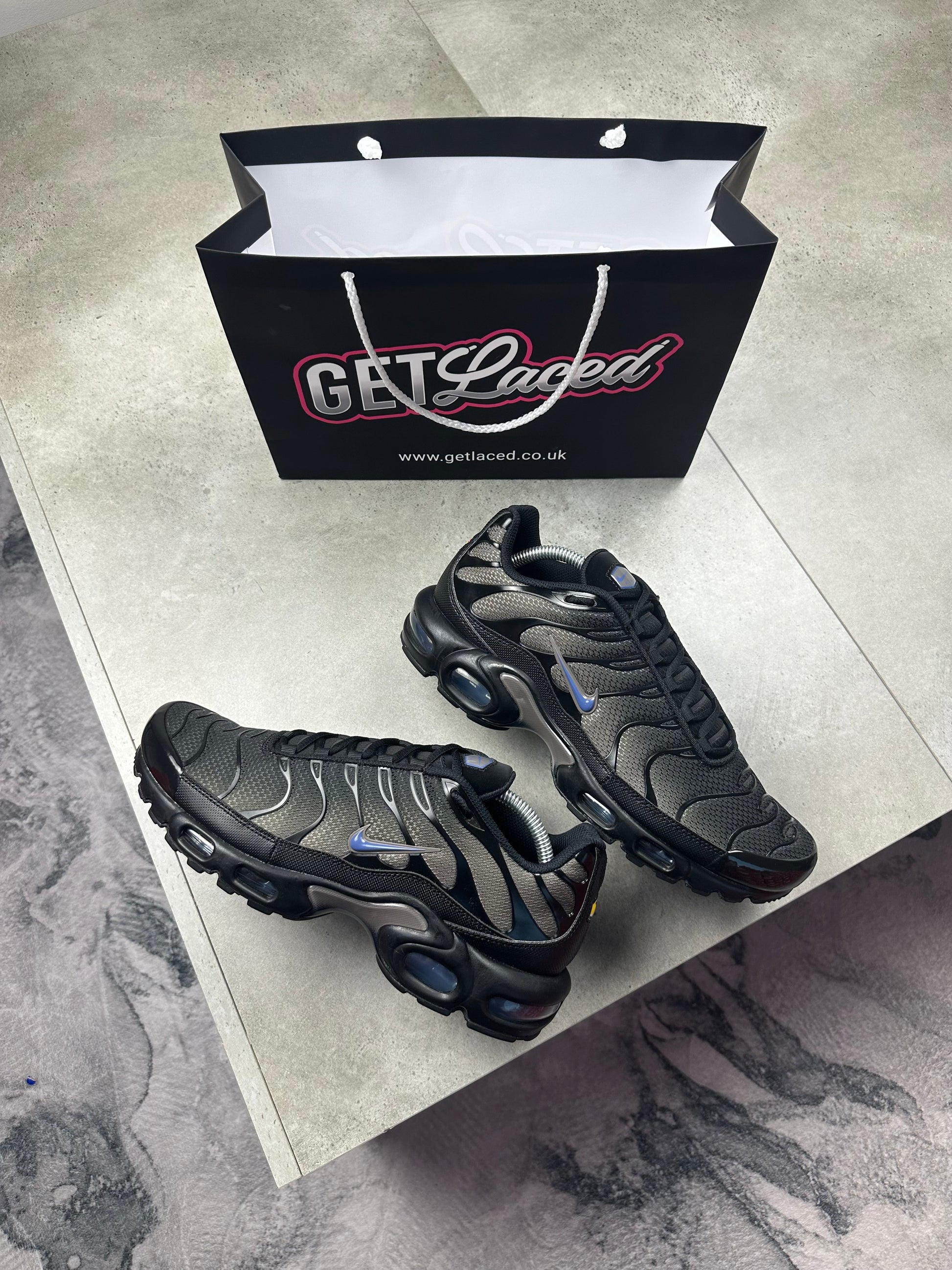Nike Air Max Plus TN - 'Black Cave Stone / Diffused Blue'