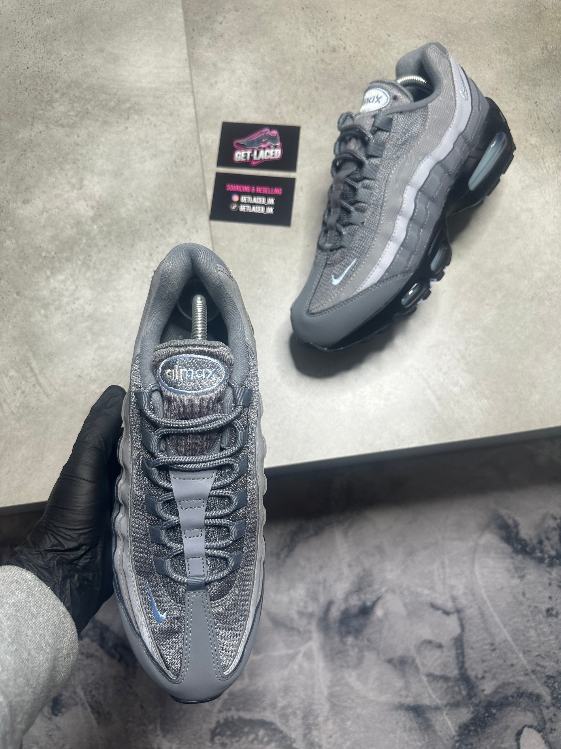 Nike Air Max 95 - 'Wolf Grey / Psychic Blue'