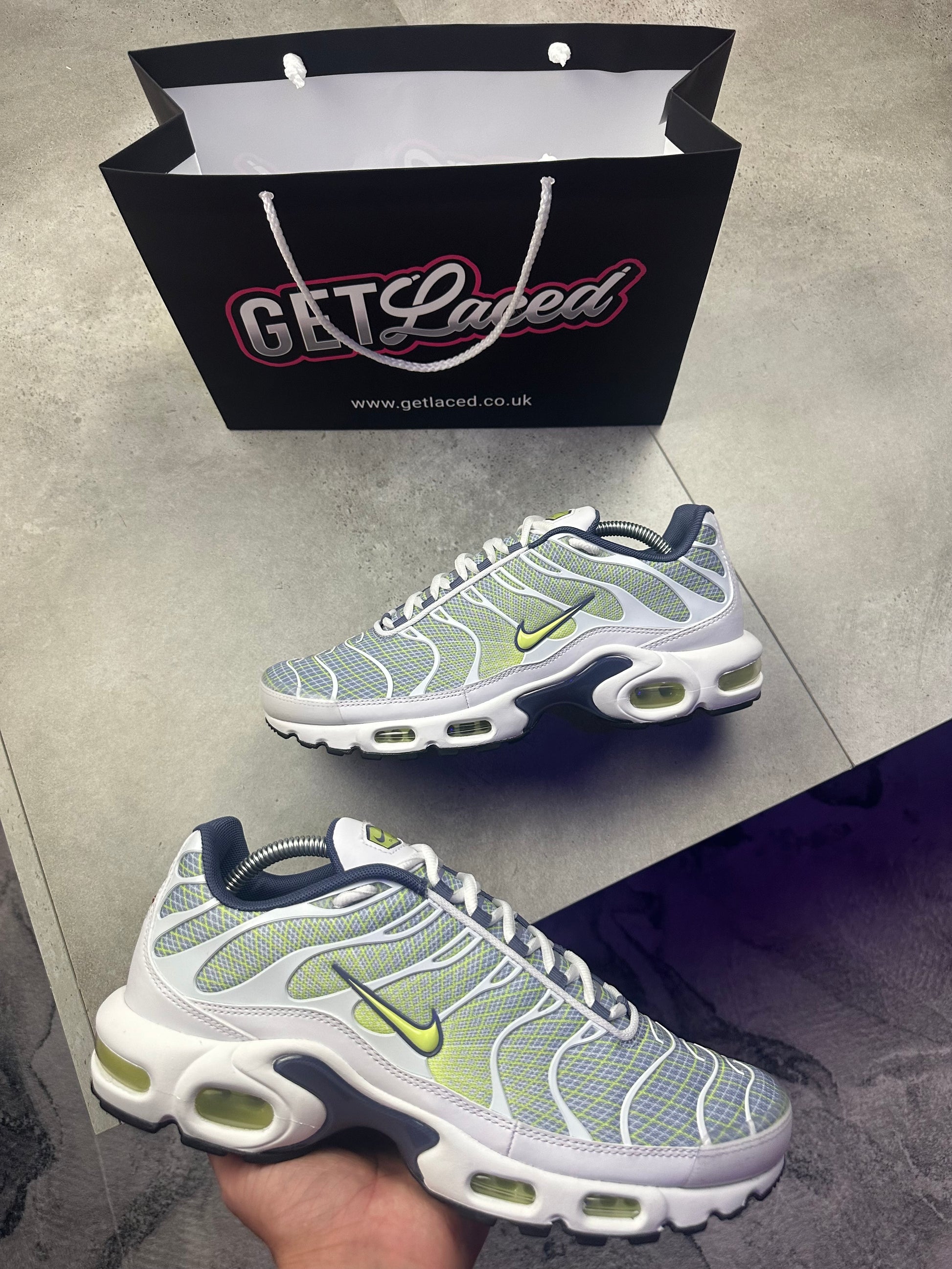Nike Air Max Plus TN - 'Pebble Grey/Lime'