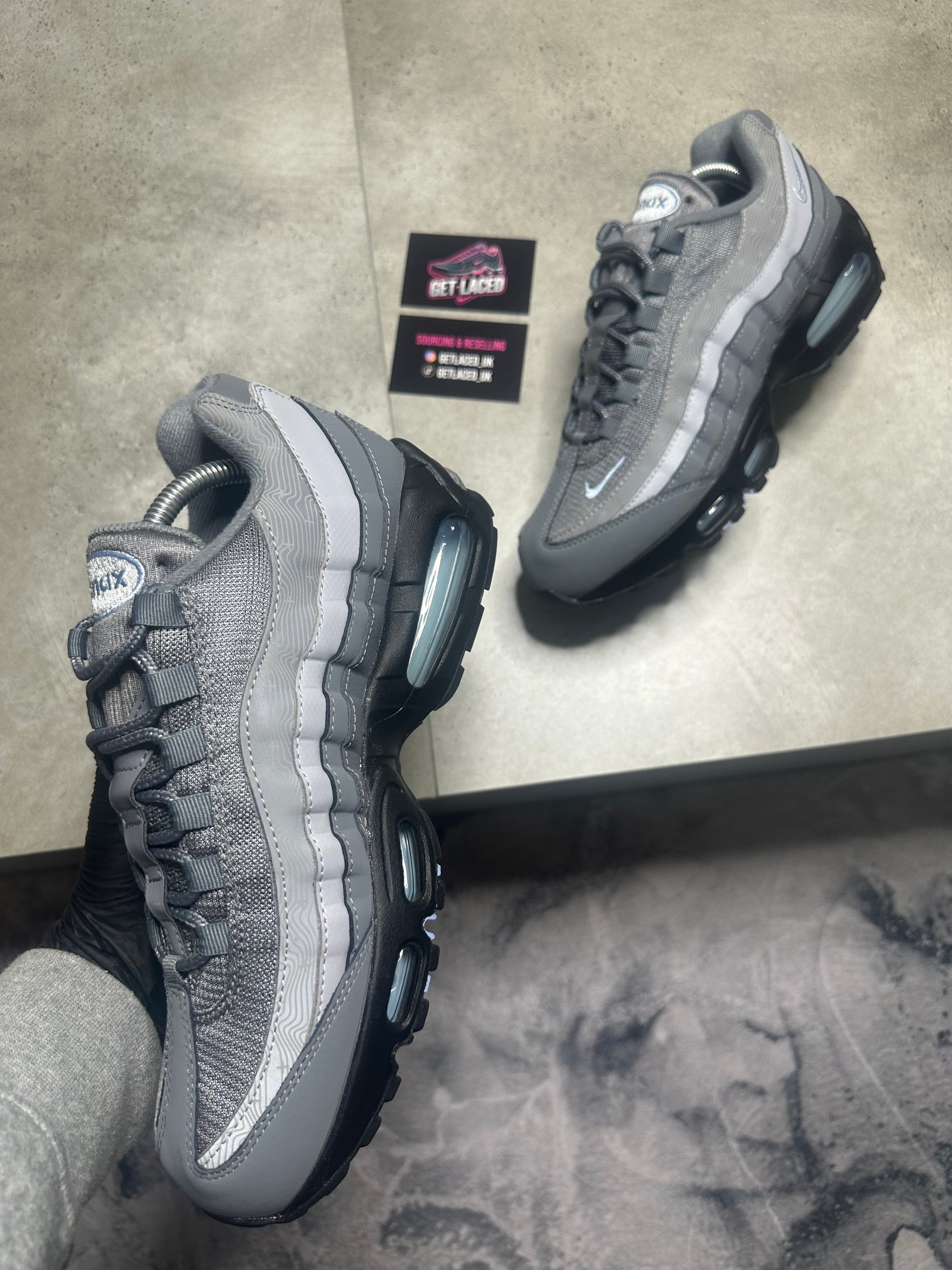 Nike Air Max 95 - 'Wolf Grey / Psychic Blue'