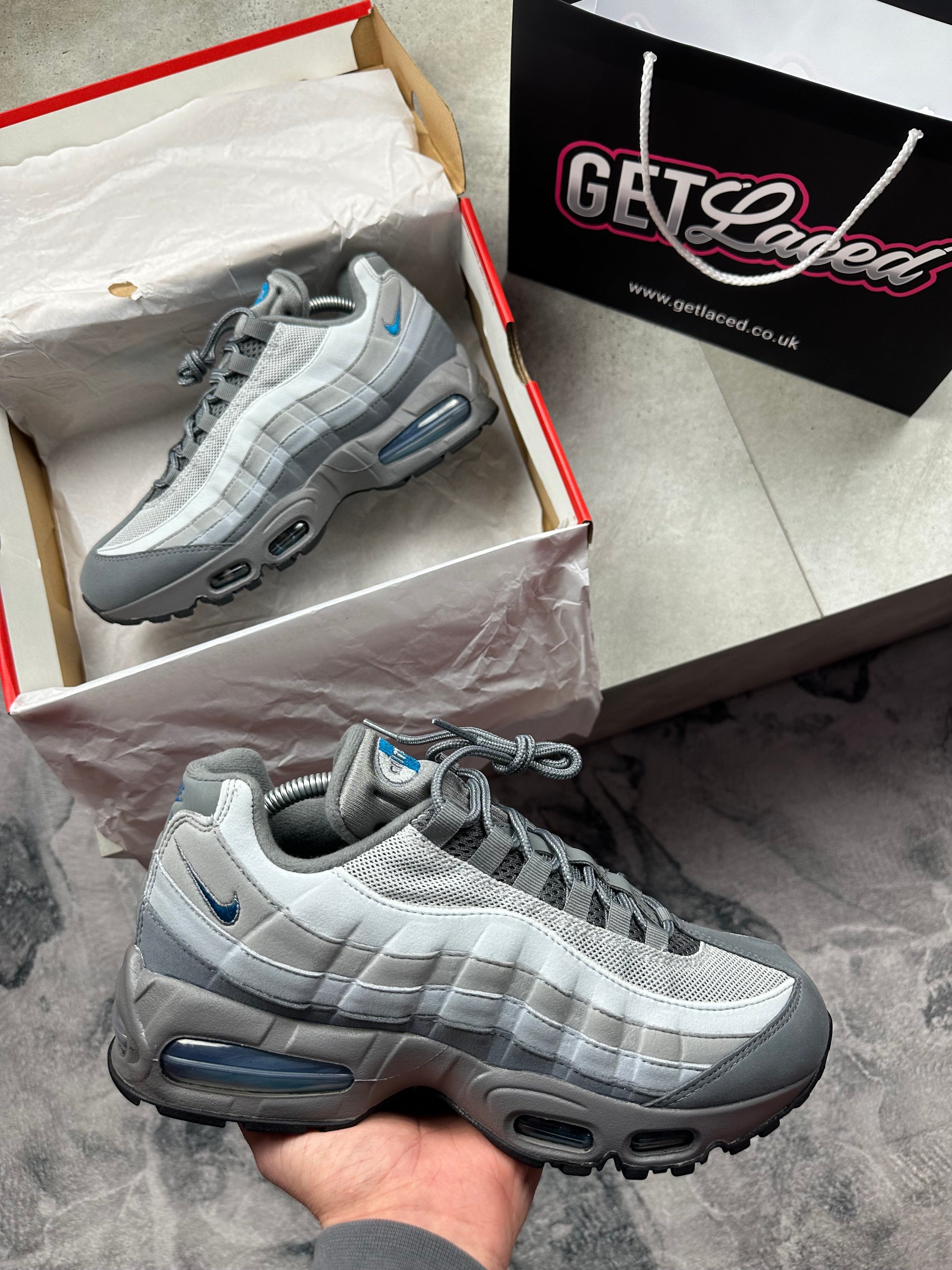 Nike Air Max 95 - 'Blue / Wolf Grey'