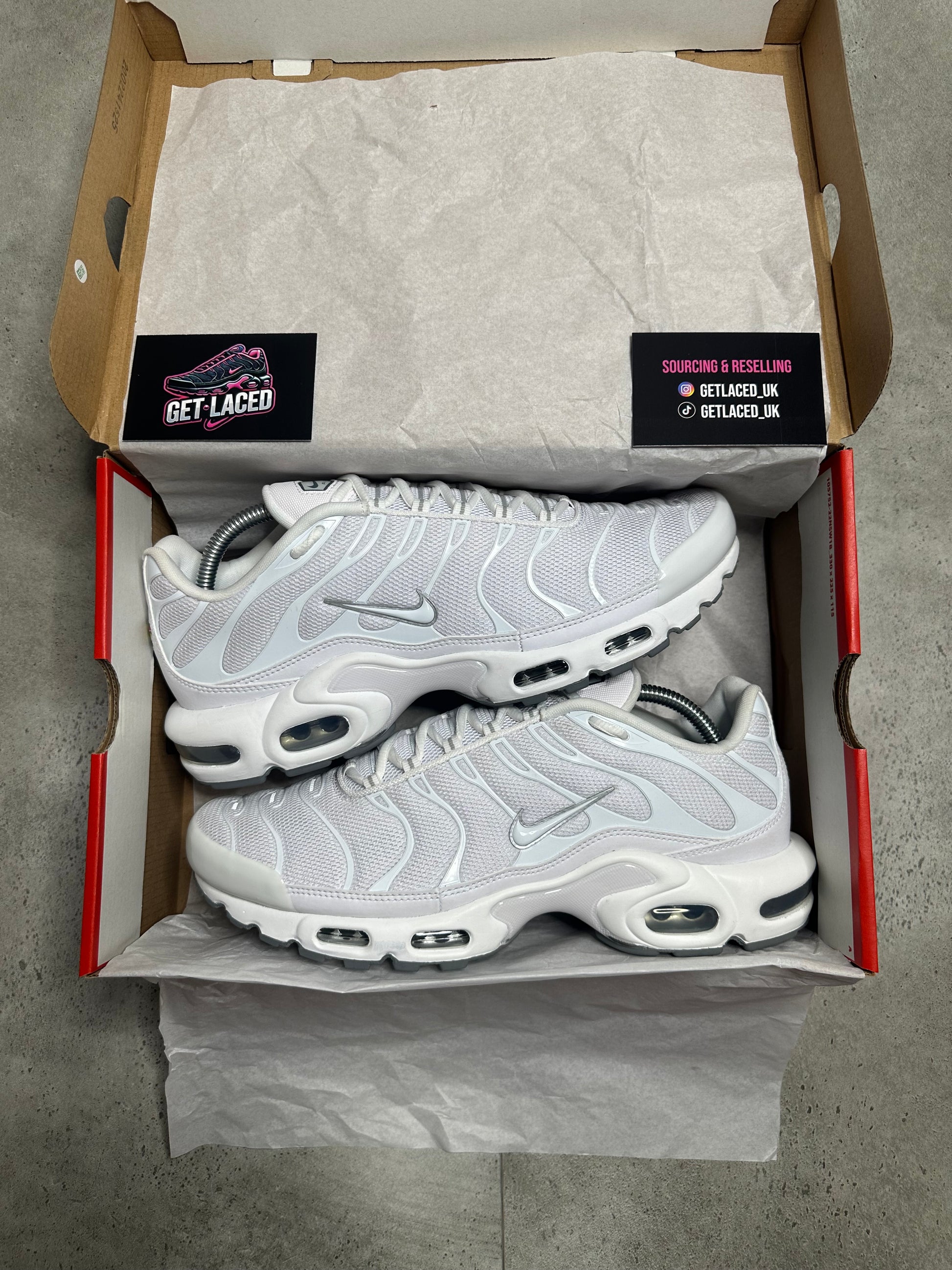Nike Air Max Plus TN - 'Triple White'