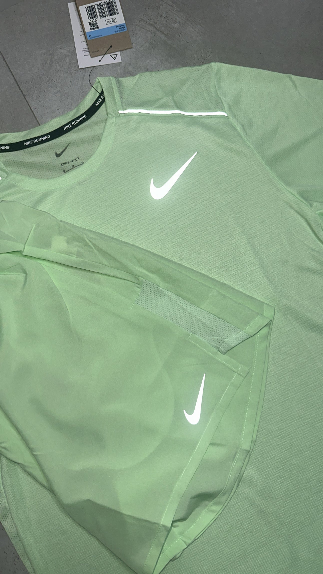 Nike Miler 1.0 T-Shirt & Shorts Set - 'Vapour Green'