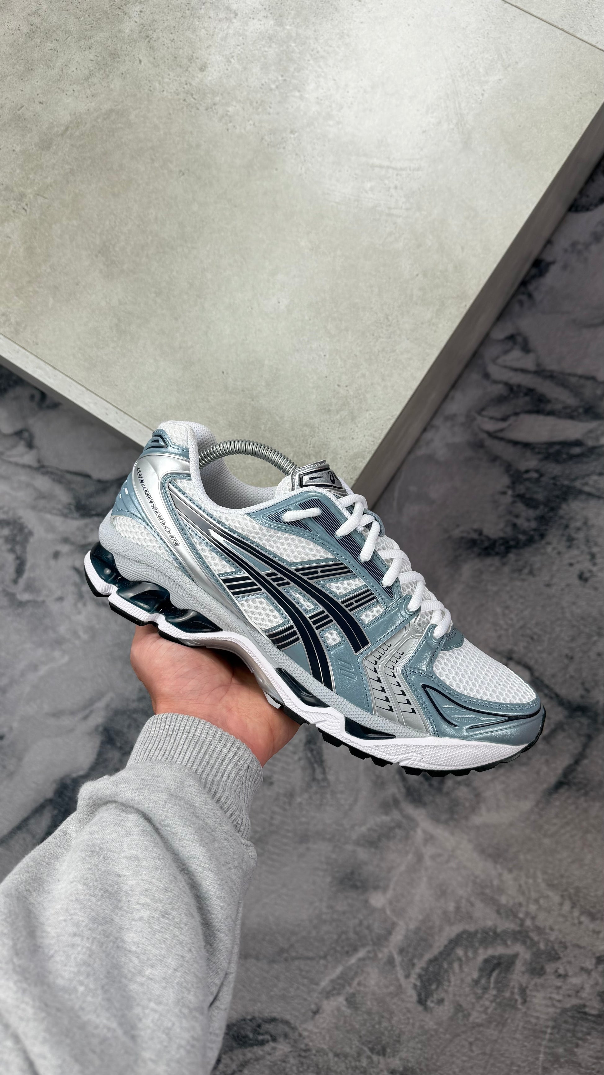 Asics Gel Kayano 14 - 'White Fjord Grey'