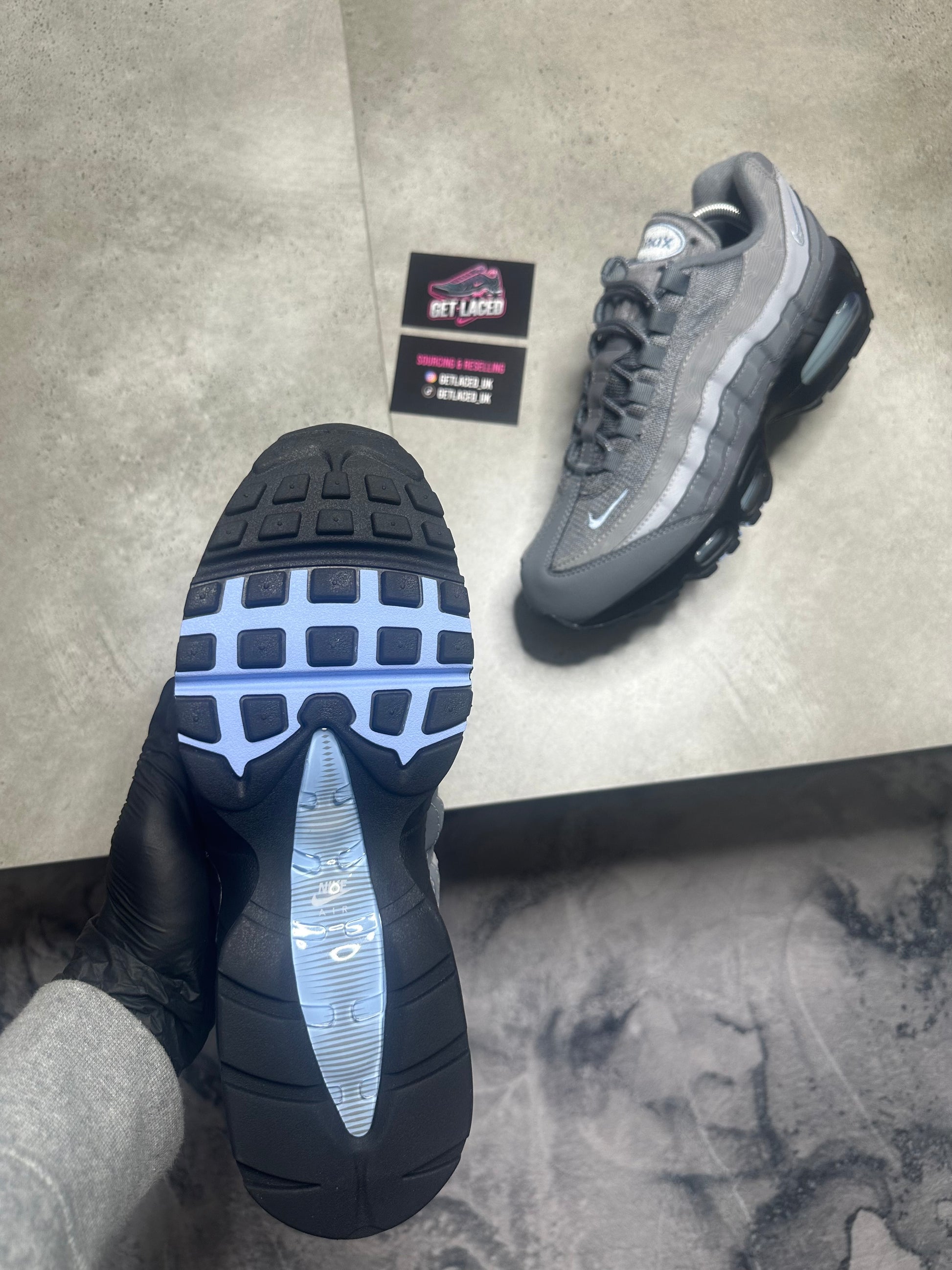 Nike Air Max 95 - 'Wolf Grey / Psychic Blue'