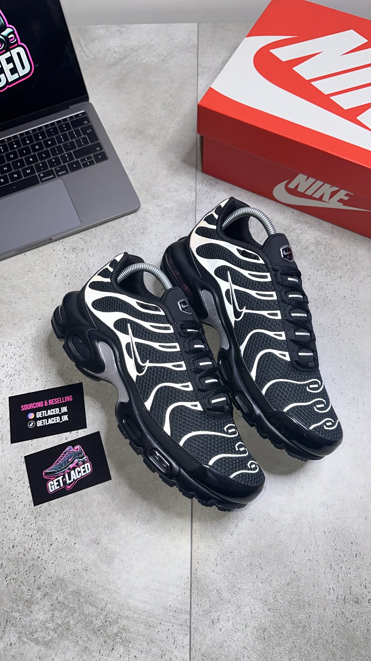 Nike Air Max Plus TN - 'Black Reflective'