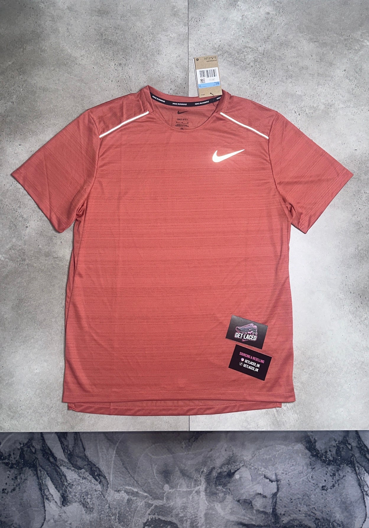 Nike Miler 1.0 T-Shirt - 'Adobe Red'