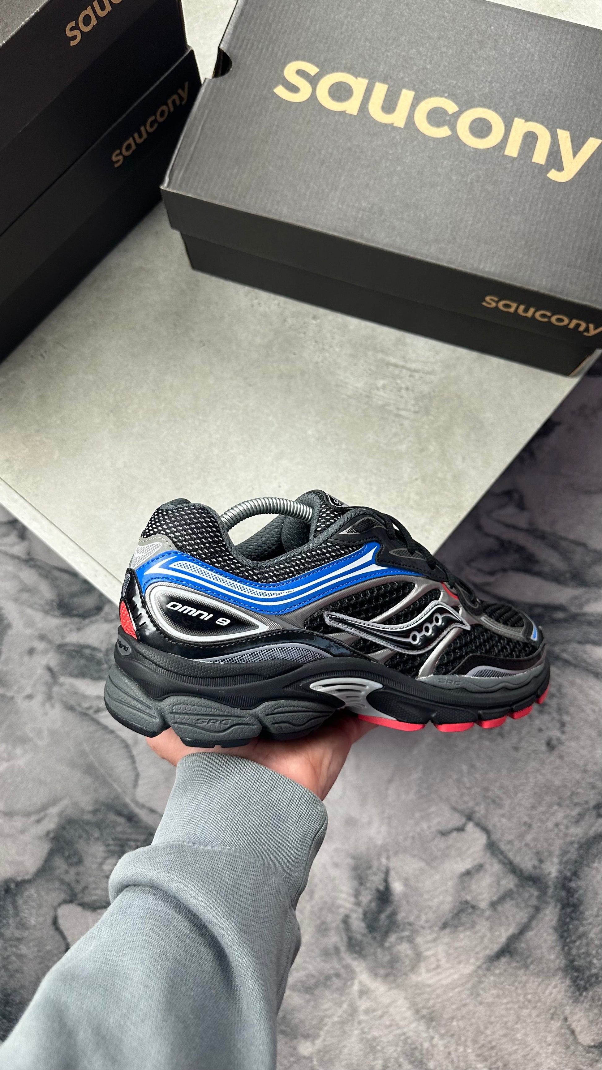 Saucony Progrid Omni 9 - 'Black Multi'