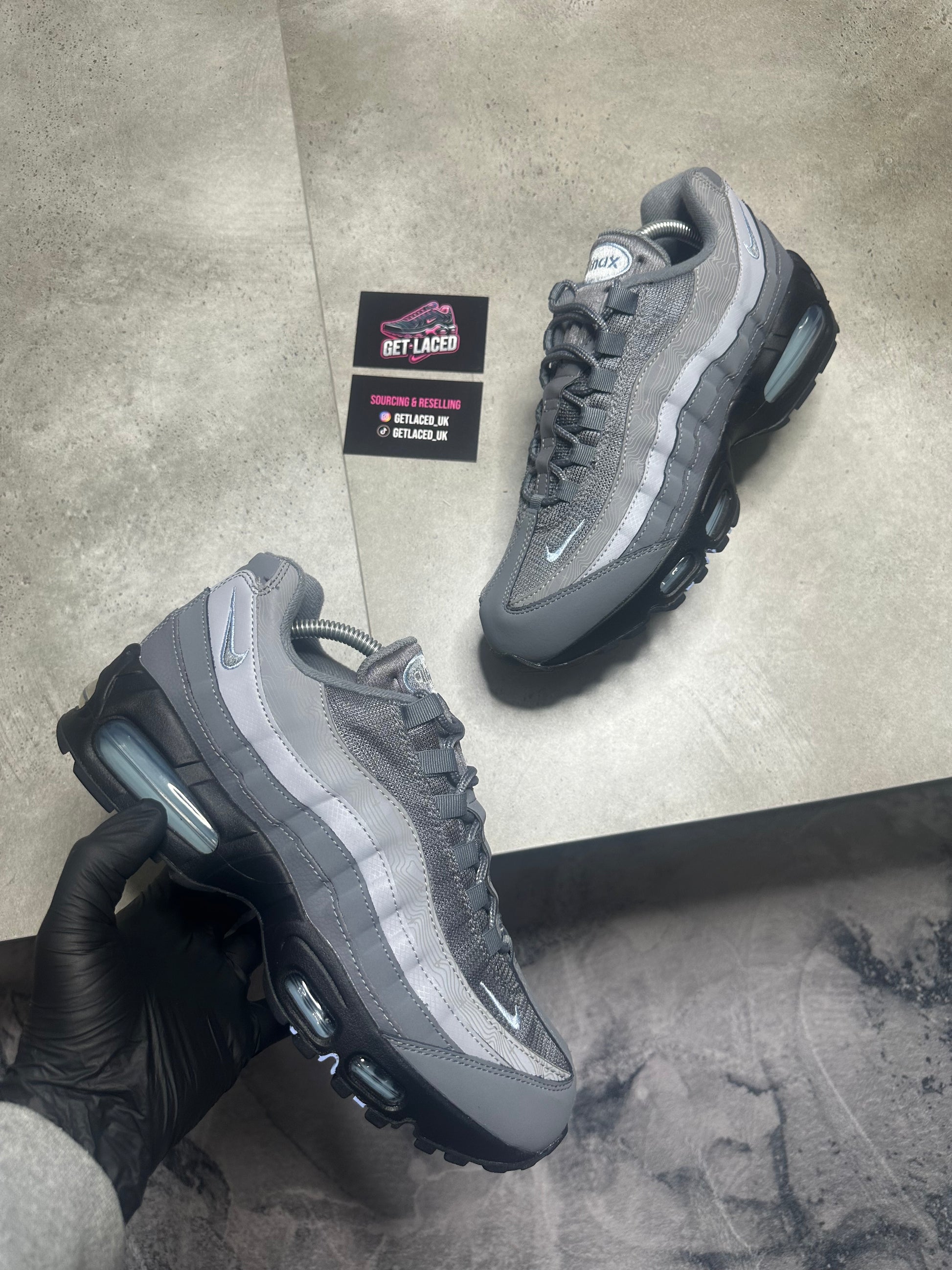 Nike Air Max 95 - 'Wolf Grey / Psychic Blue'