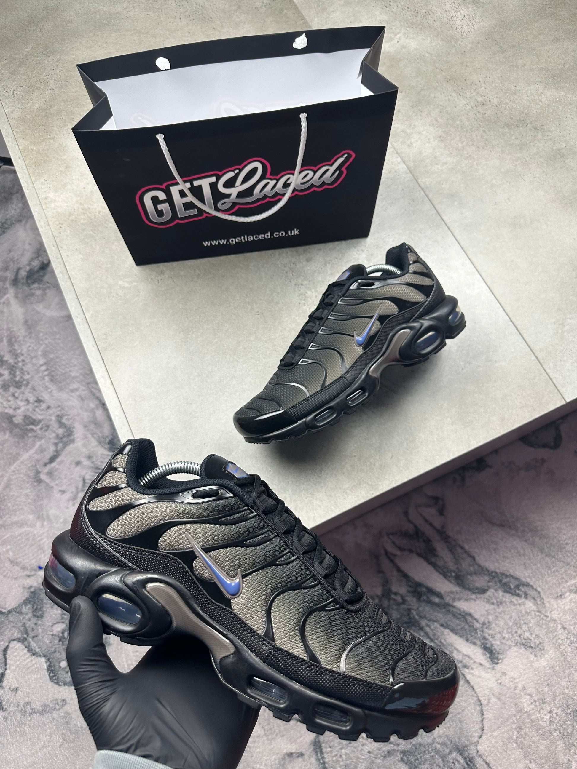 Nike Air Max Plus TN - 'Black Cave Stone / Diffused Blue'