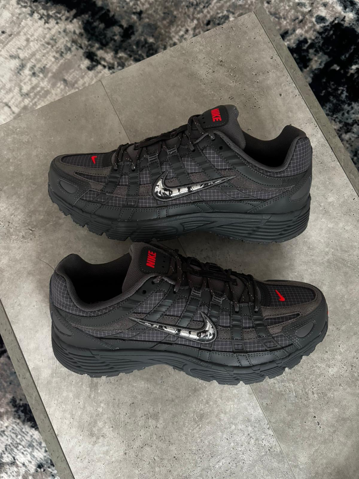 Nike P6000 PRM - 'Iron Grey / Red'