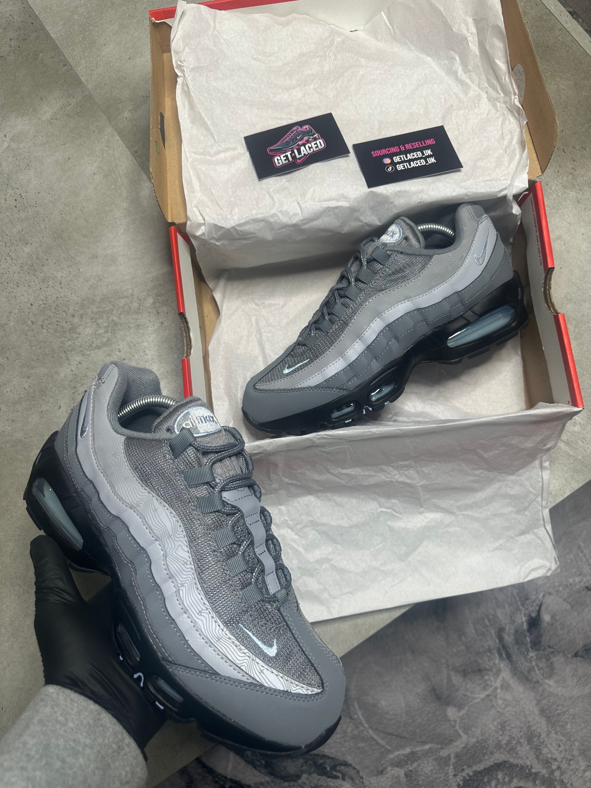 Nike Air Max 95 - 'Wolf Grey / Psychic Blue'