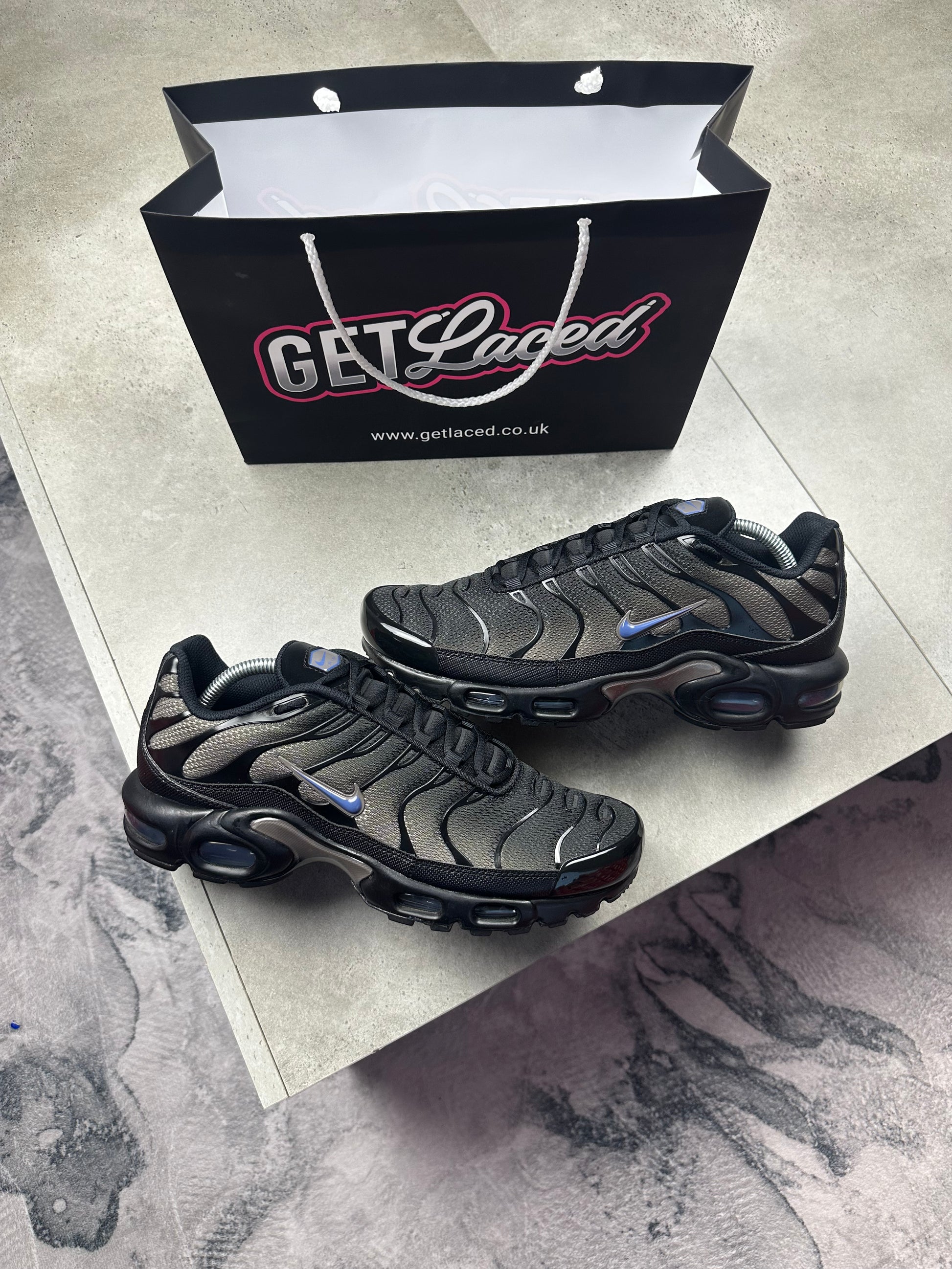 Nike Air Max Plus TN - 'Black Cave Stone / Diffused Blue'