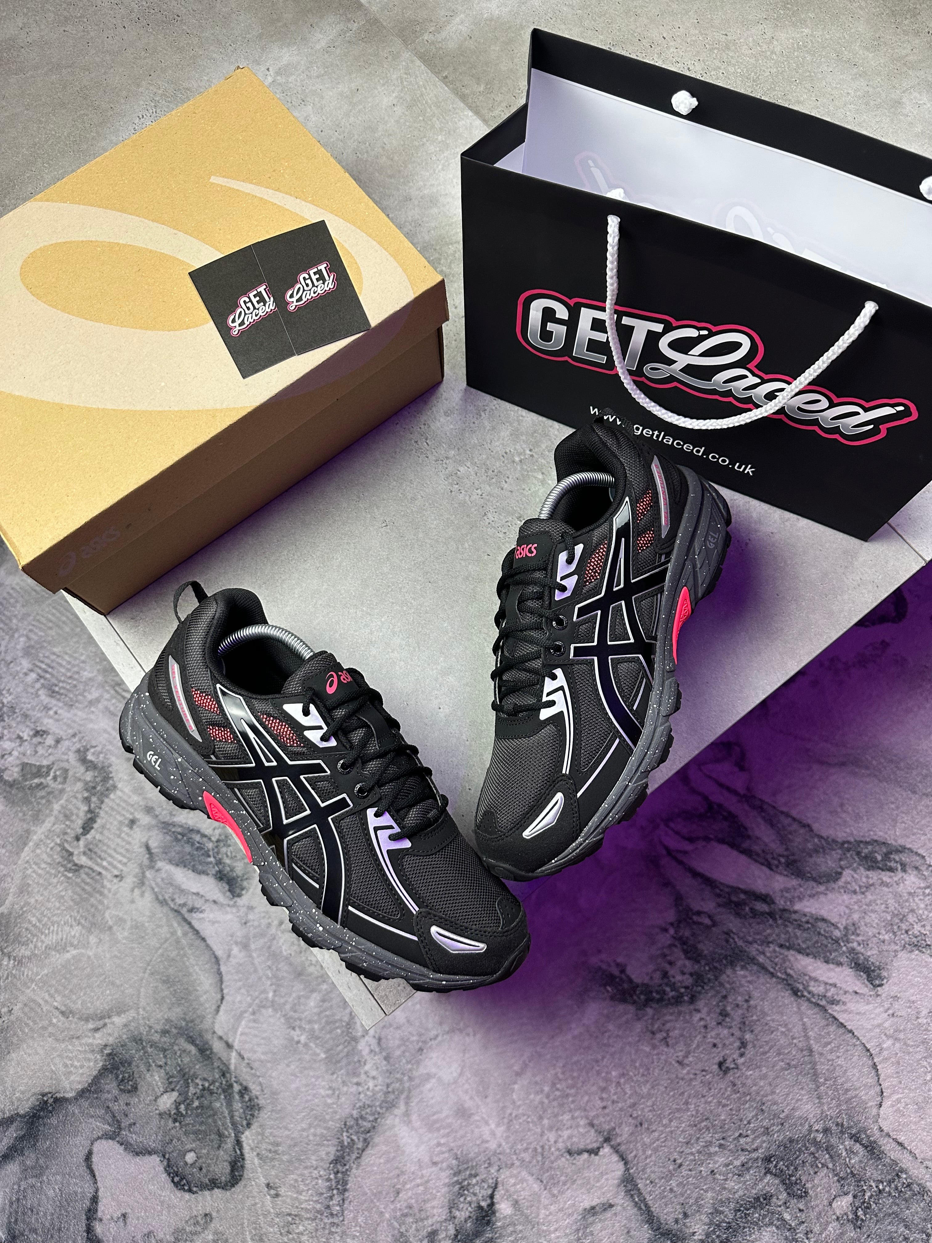 Asics Gel Venture 6 - 'Obsidian Red' – Get Laced