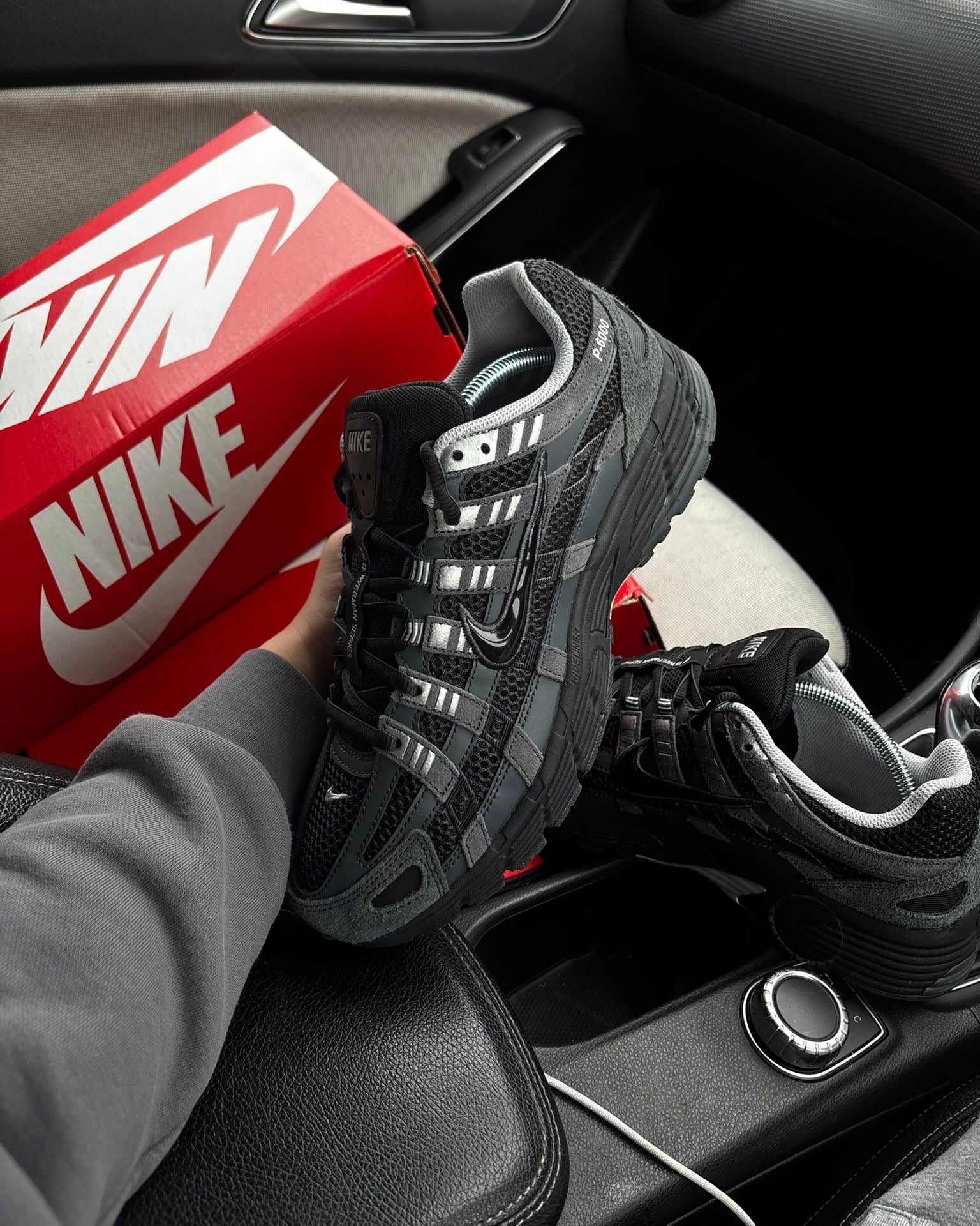 Nike P6000 - 'Anthracite Black'