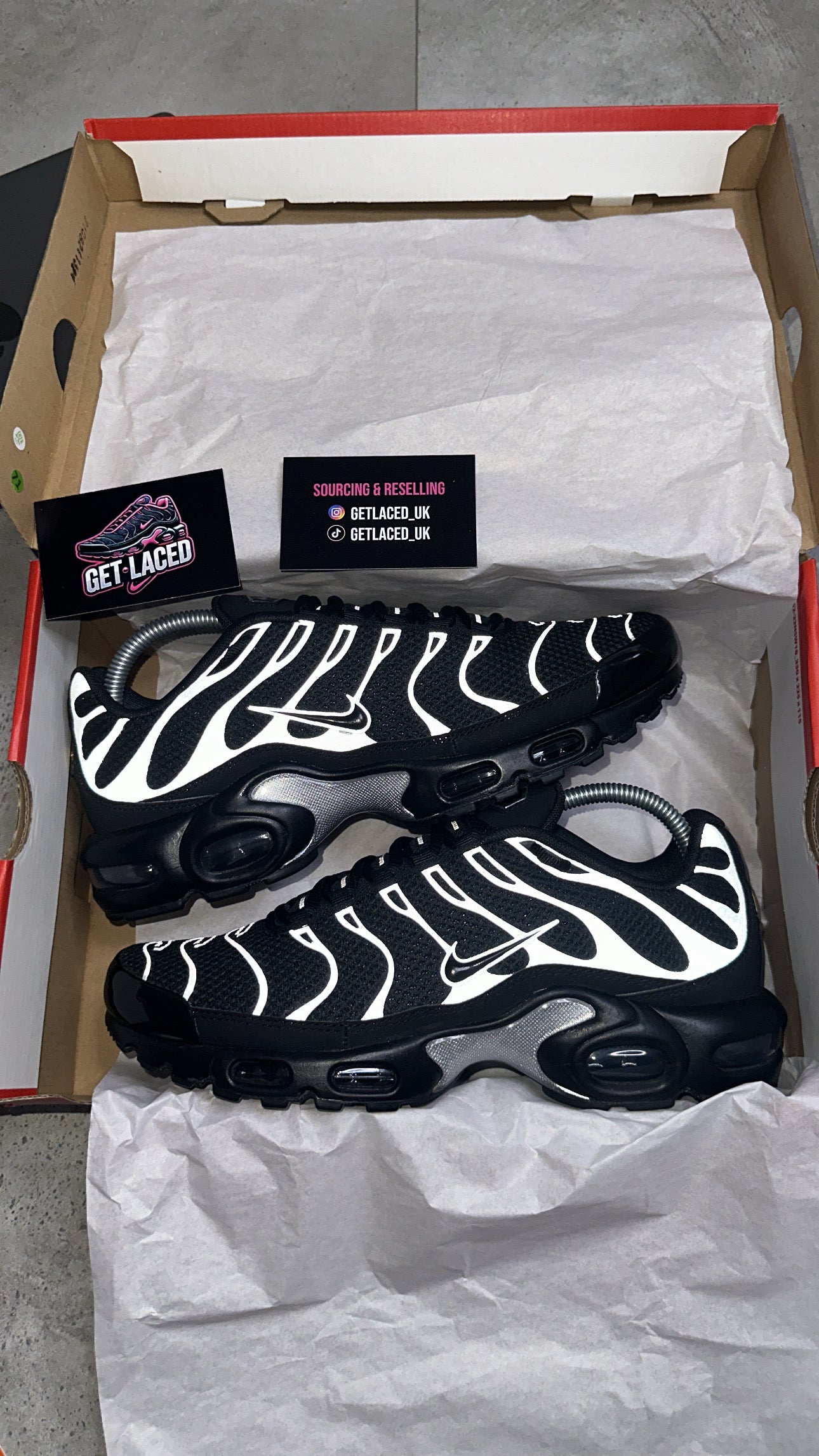 Nike Air Max Plus TN - 'Black Reflective'