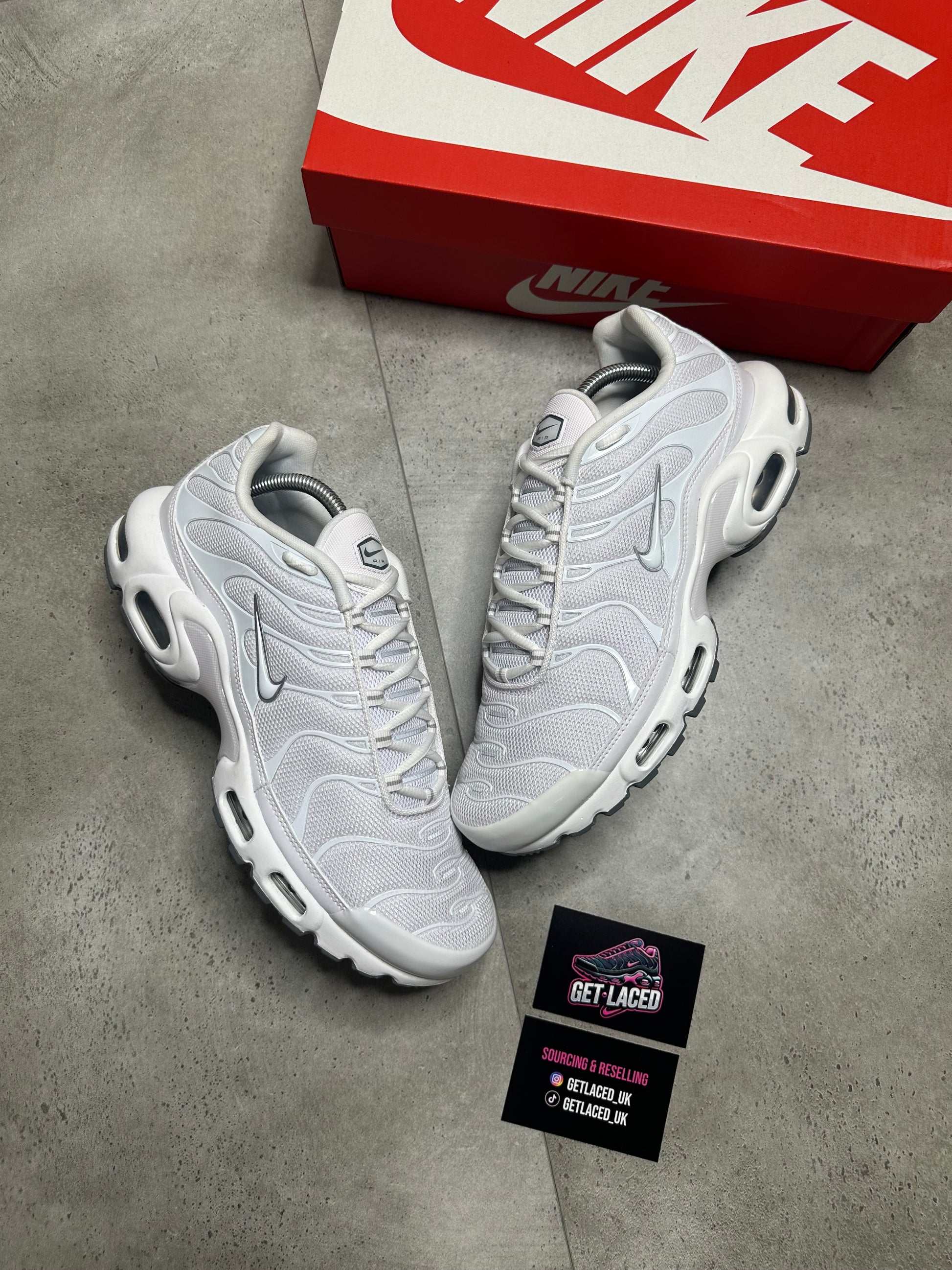 Nike Air Max Plus TN - 'Triple White'