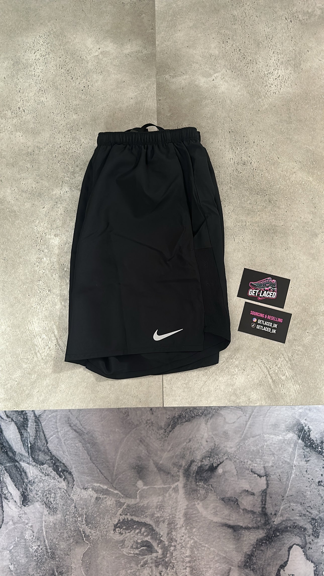 Nike Challenger Shorts 7 Inch - 'Black UV'